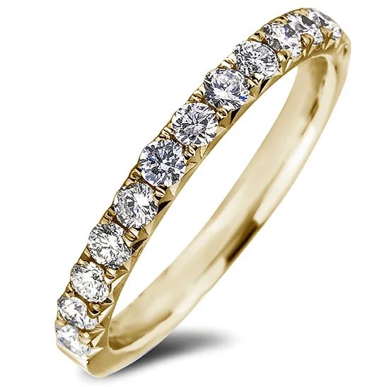 L'ORO Diamond Ring SGR1352-18KY-6.5