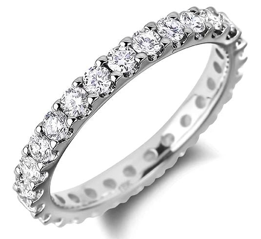 L'ORO Diamond Eternity  Ring SGR1061-14KW-6.5