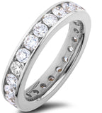 L'ORO Diamond Eternity Ring SGR1130-14KW-6.5