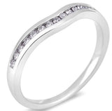 L'ORO Diamond Stackable Ring SGR690-14KW-6.5