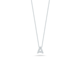 Roberto Coin Tiny Treasures Diamond Love Letter A Necklace 001634AWCHXA