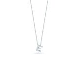 Roberto Coin Tiny Treasures Diamond Love Letter E Necklace 001634AWCHXE