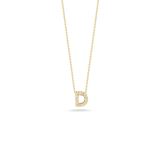 Roberto Coin Tiny Treasures Diamond Love Letter D Necklace 001634AYCHXD