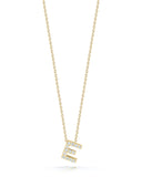 Roberto Coin Tiny Treasures Diamonds Love Letter E Necklace 001634AYCHXE