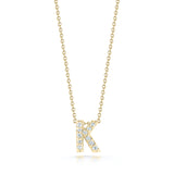 Roberto Coin Tiny Treasures Diamond Love Letter K Necklace 001634AYCHXK