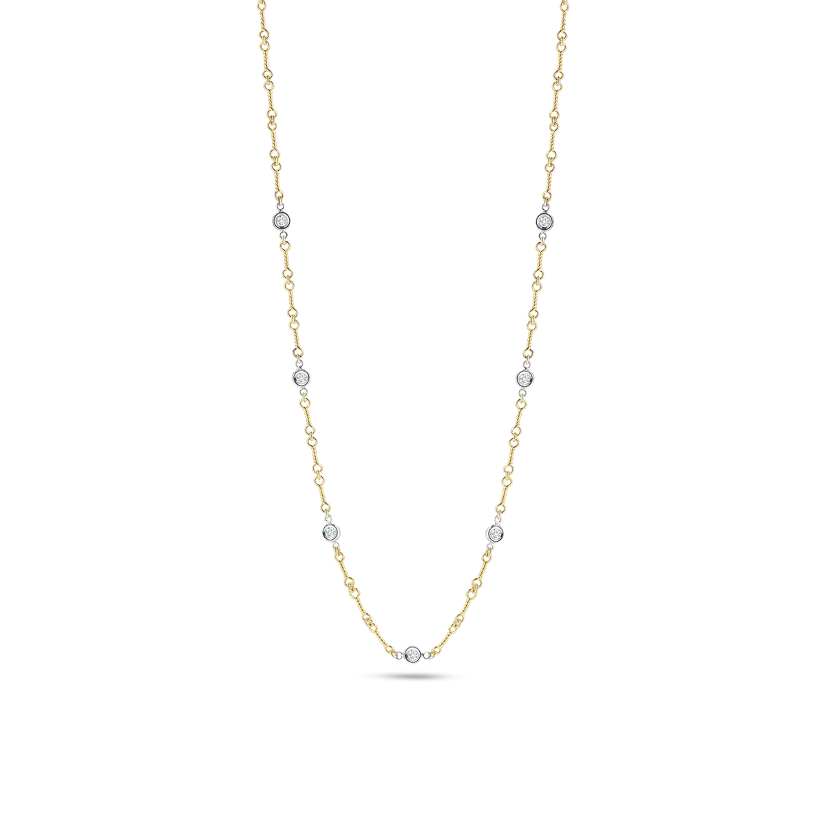 Roberto Coin Diamond Classic Diamonds Essential Necklace 001824AJ18X0