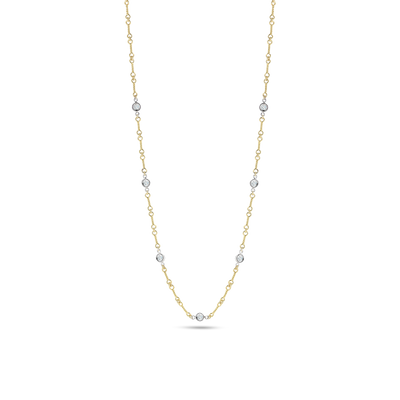 Roberto Coin Diamond Classic Diamonds Essential Necklace 001824AJ18X0