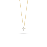 Roberto Coin Tiny Treasures Diamond Baby Cross Necklace 001883AYCHX0
