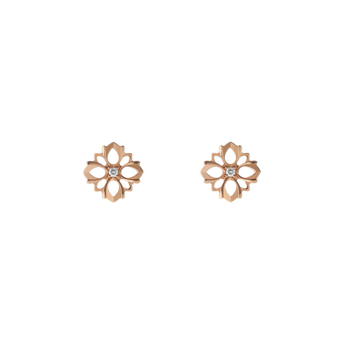 Gucci Flora Diamonds Stud Earring YBD79624800100U