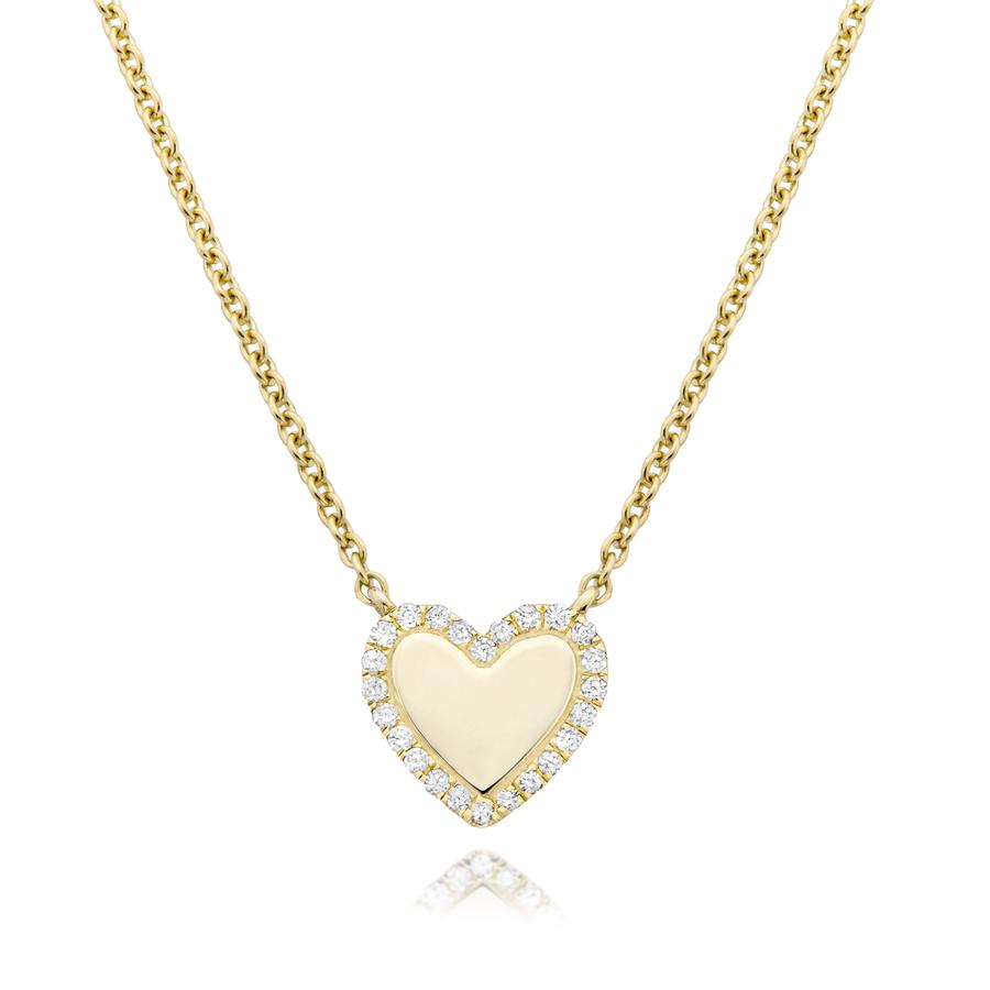 Miss Mimi Diamond Heart Necklace 040133730200