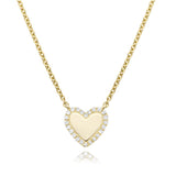 Miss Mimi Diamond Heart Necklace 040133730200