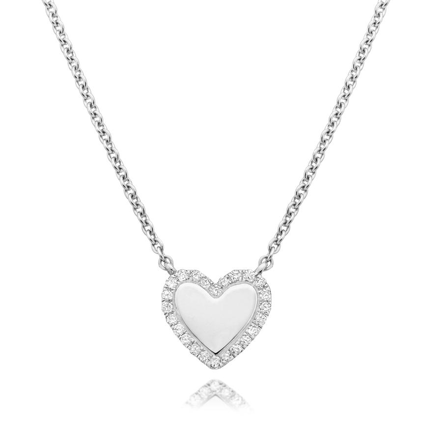 Miss Mimi Diamond Heart  Necklace 040133730100
