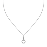 Gucci Horsebit Diamonds Necklace YBB83232100100U