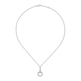 Gucci Horsebit Diamonds Necklace YBB83232100100U