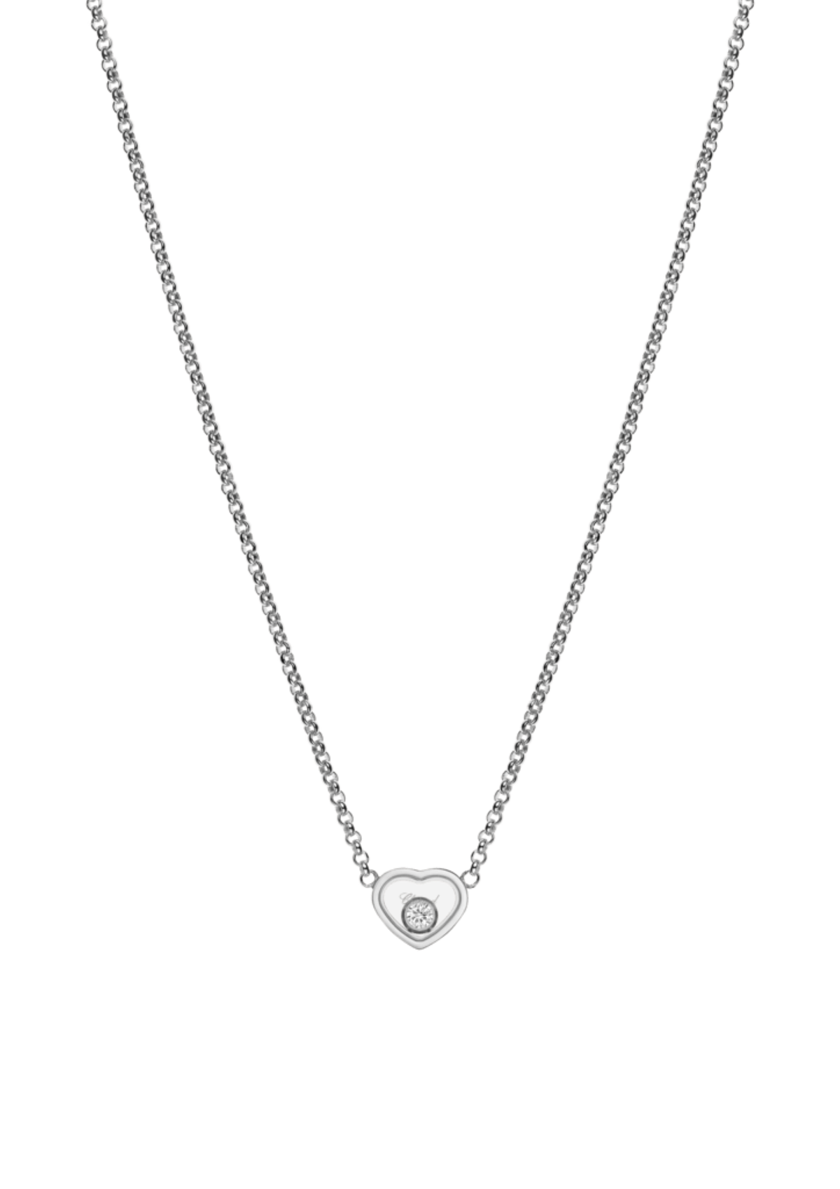 Chopard Happy Hearts Diamond Necklace 81A086-1001