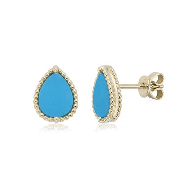 Miss Mimi Turquoise Stud Earring 1301621902TQ
