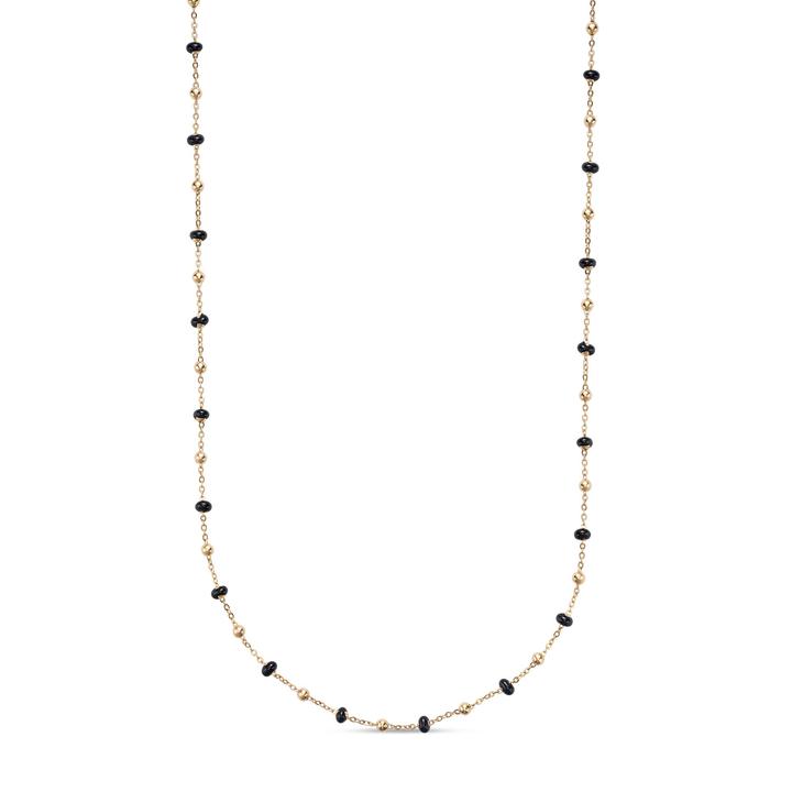 Miss Mimi Dainty Enamel Chain Necklace 04-453888-02BK