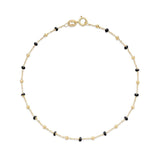 Miss Mimi Dainty Gold and Enamel Bracelet 0745388802BK
