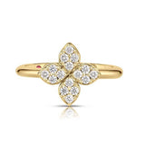 Roberto Coin Love in Verona Flower Diamonds Ring 7773639AY65X