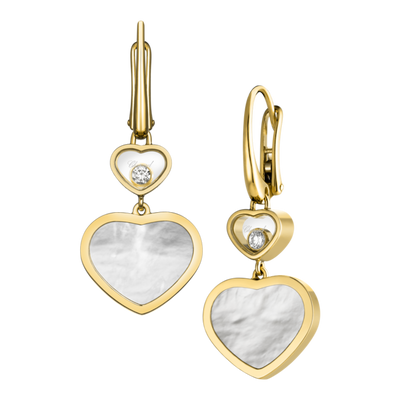 Chopard Happy Hearts Diamonds Drop Earring 837482-0310