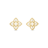 Roberto Coin Princess Flower Diamond Stud Earring 7773890AYERX