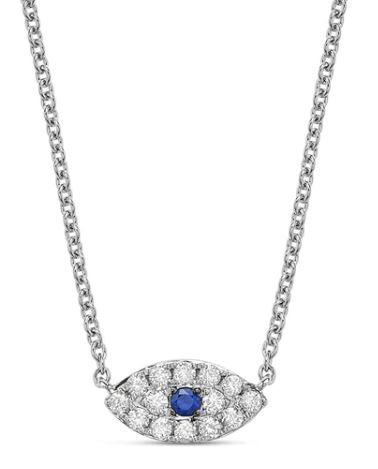 Miss Mimi Diamond Evil Eye Necklace 0401300701