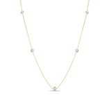 Roberto Coin Diamond Classic Five Staion Diamonds Necklace 001316AYCHD0