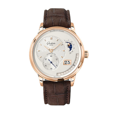Glashutte Original PanoMatic Calendar 42mm Automatic 1-92-09-02-05-62