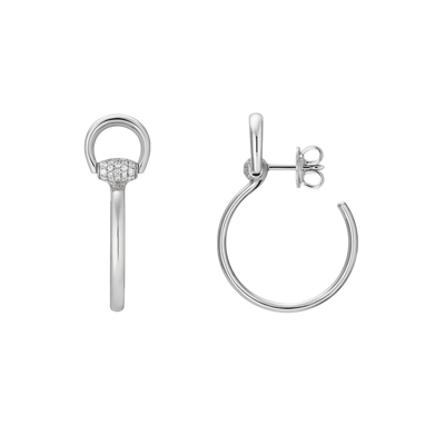 Gucci Horsebit Diamonds Earring YBD83775700100U
