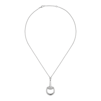 Gucci Horsebit Diamonds Necklace YBB83769900100U