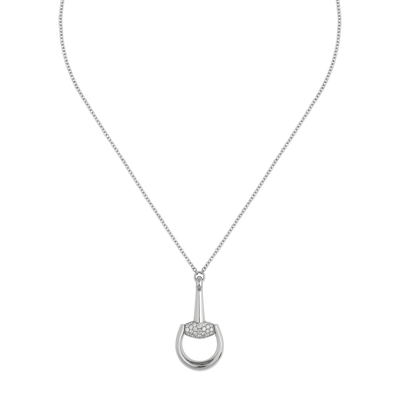 Gucci Horsebit Diamonds Necklace YBB83769900100U