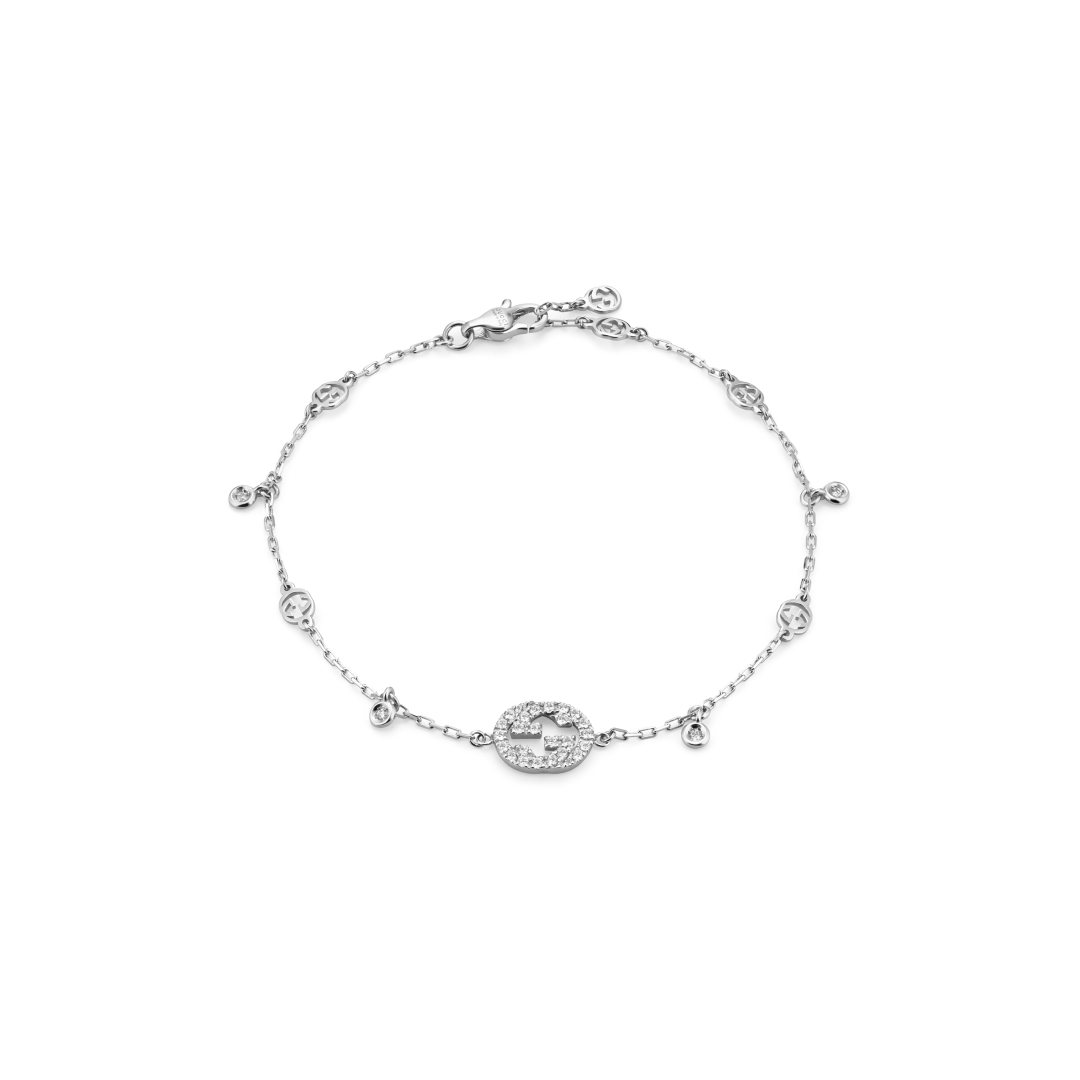 Gucci Interlocking G Diamonds Essential Bracelet YBA729403003016