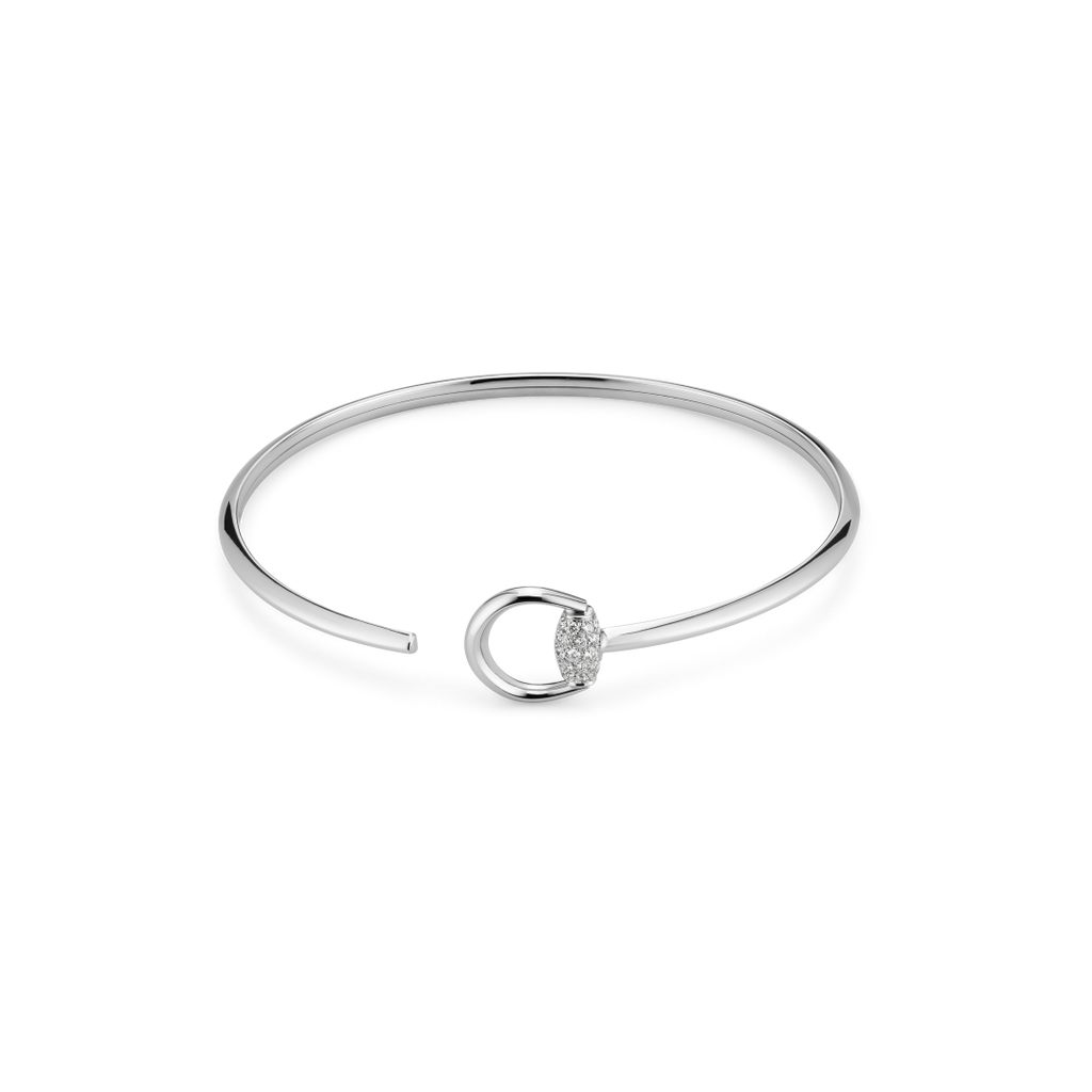Gucci Horsebit Diamonds Bangle Bracelet YBA832971001016