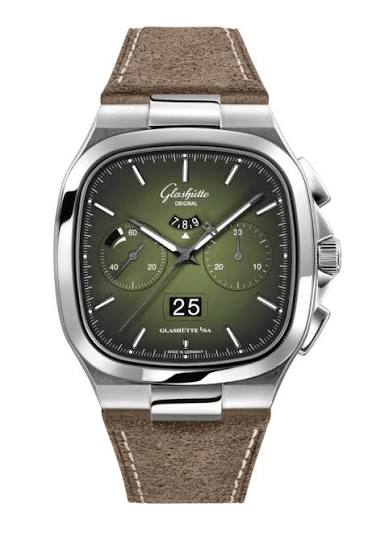 Glashutte Original Seventies Chronograph Panorama Date 40x40mm Automatic 1-37-02-09-02-62