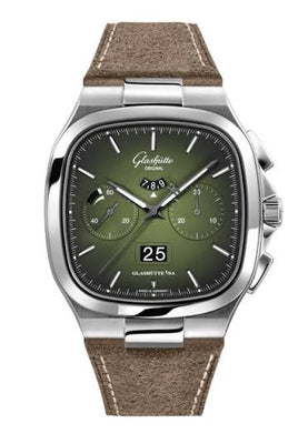 Glashutte Original Seventies Chronograph Panorama Date 40x40mm Automatic 1-37-02-09-02-62