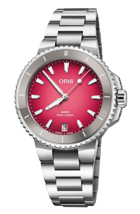 Oris Aquis Date "Taste Of Summer" 36.5mm Automatic 01 733 7792 4158-07 8 19 05P