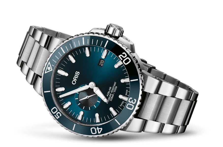 Oris Aquis Small Second 45.5mm Automatic 01 743 7733 4155-07 8 24 05 PEB