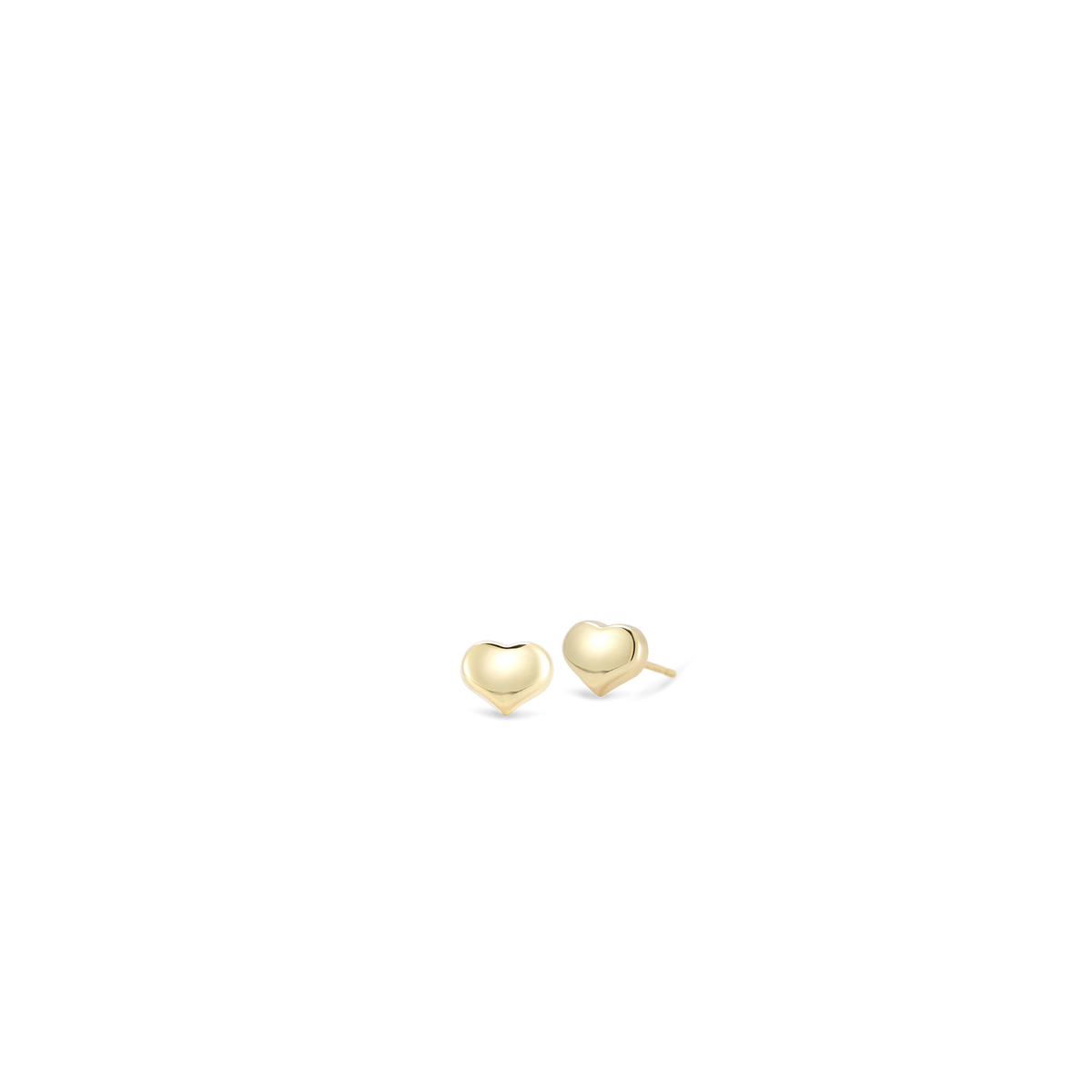 Roberto Coin Tiny Treasures Heart Stud Earring 023238AYER00
