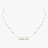 Messika Move Classique Diamonds Statement Necklace 03994-YG