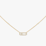 Messika PO Diamonds Essential Necklace 04708-YG