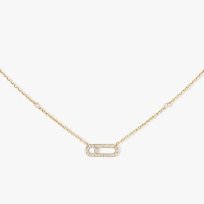 Messika PO Diamonds Essential Necklace 04708-YG