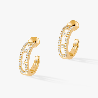 Messika Diamonds Hoop Earring 04993-YG