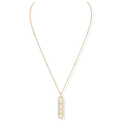 Messika PO Diamonds Statement Necklace 10032-YG