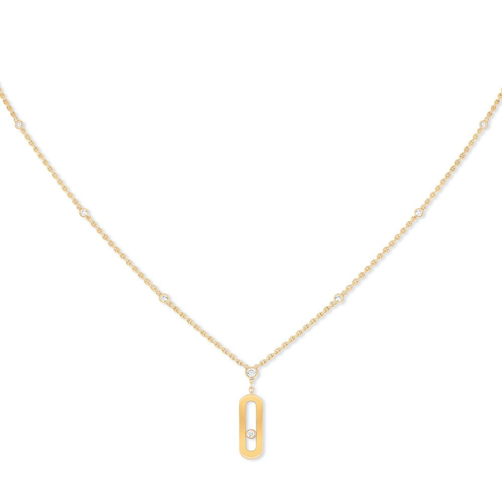 Messika PO Diamonds Pendant Necklace 10111-YG