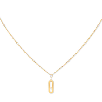 Messika PO Diamonds Pendant Necklace 10111-YG