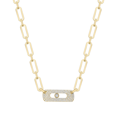 Messika PO 27.4 Statement Necklace 12095-YG