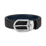 Montblanc Reversible Blue-Black Belt 128756
