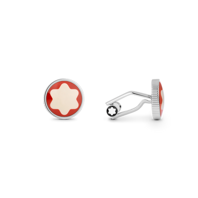 Montblanc Cufflinks Heritage Rouge et Noir 129956