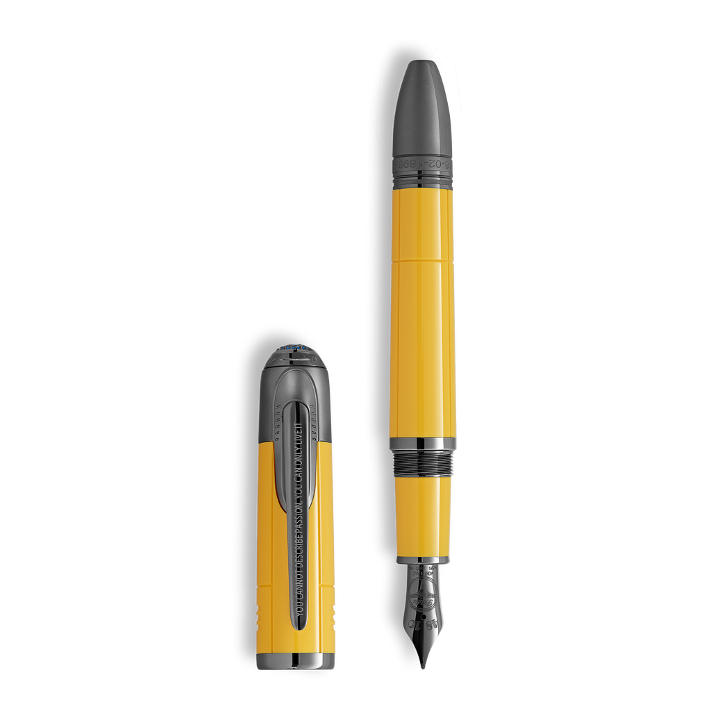 Montblanc Great Characters Enzo Ferrari Giallo Modena Fountain Pen 130661