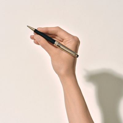Montblanc Meisterstuck Geometry Doue Classique Ballpoint Pen 132503